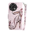 For Tecno Camon 30S / Camon 30S Pro 3D Colored Horizontal Flip Leather Phone Case(Butterfly High-heeled) - 3