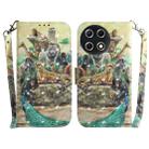 For Tecno Camon 30S / Camon 30S Pro 3D Colored Horizontal Flip Leather Phone Case(Zoo) - 1
