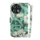 For Tecno Camon 30S / Camon 30S Pro 3D Colored Horizontal Flip Leather Phone Case(Watercolor Flower) - 3
