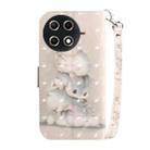 For Tecno Camon 30S / Camon 30S Pro 3D Colored Horizontal Flip Leather Phone Case(Squirrels) - 3