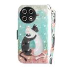 For Tecno Camon 30S / Camon 30S Pro 3D Colored Horizontal Flip Leather Phone Case(Black White Cat) - 3