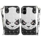 For Tecno Pop 10 / Spark Go 2 4G 3D Colored Horizontal Flip Leather Phone Case(Angry Bear) - 1