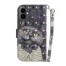 For Tecno Pop 10 / Spark Go 2 4G 3D Colored Horizontal Flip Leather Phone Case(Hug Cat) - 3