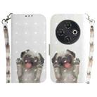 For Tecno Pop 9 5G / Spark 30C 5G 3D Colored Horizontal Flip Leather Phone Case(Pug) - 1