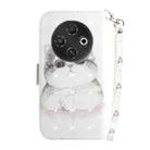 For Tecno Pop 9 5G / Spark 30C 5G 3D Colored Horizontal Flip Leather Phone Case(Cute Cat) - 3