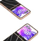 For Motorola Razr 50 / Razr 60  Nano Electroplating Galactic Pattern Protective Phone Case(Black) - 3
