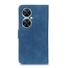 For Huawei nova 11i/Enjoy 60 Pro KHAZNEH Retro Texture Horizontal Flip Leather Phone Case(Blue) - 3