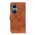 For Huawei nova 11i/Enjoy 60 Pro KHAZNEH Retro Texture Horizontal Flip Leather Phone Case(Brown) - 3