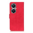 For Huawei nova 11i/Enjoy 60 Pro KHAZNEH Retro Texture Horizontal Flip Leather Phone Case(Red) - 3