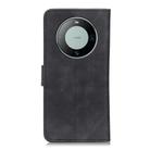 For Huawei Mate 60 Pro KHAZNEH Retro Texture Horizontal Flip Leather Phone Case(Black) - 3