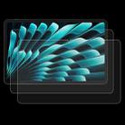 For Doogee T40 Pro 12 inch 2pcs 9H 0.3mm Explosion-proof Tempered Glass Film - 1