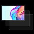 For Doogee T35 2pcs 9H 0.3mm Explosion-proof Tempered Glass Film - 1