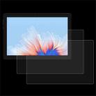 For Doogee U9 10.1 2pcs 9H 0.3mm Explosion-proof Tempered Glass Film - 1