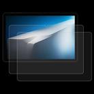 For Doogee Tab A9 Plus 11 inch 2pcs 9H 0.3mm Explosion-proof Tempered Glass Film - 1