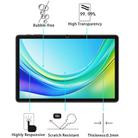 For Doogee Tab G6 11 inch 2pcs 9H 0.3mm Explosion-proof Tempered Glass Film - 3