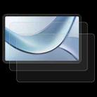 For Doogee V Pad 12 inch 2pcs 9H 0.3mm Explosion-proof Tempered Glass Film - 1