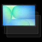 For Samsung Galaxy Tab S10 FE+ 13.1 2pcs 9H 0.3mm Explosion-proof Tempered Glass Film - 1
