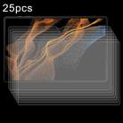 For Samsung Galaxy Tab S9 Ultra 25pcs 9H 0.3mm Explosion-proof Tempered Glass Film - 1