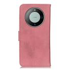 For Huawei Mate 60 Pro KHAZNEH Cowhide Texture Horizontal Flip Leather Phone Case(Pink) - 3