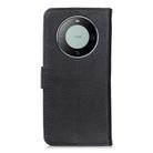 For Huawei Mate 60 Pro KHAZNEH Cowhide Texture Horizontal Flip Leather Phone Case(Black) - 3
