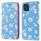 For iPhone 11 Pro Glittering Daisy Magnetic Horizontal Flip Leather Case with Holder & Card Slots & Photo Frame(Blue) - 1