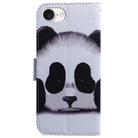 For iPhone SE 2024 Coloured Drawing Flip Leather Phone Case(Panda) - 3