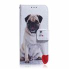 For iPhone 16 Pro Coloured Drawing Flip Leather Phone Case(Pug) - 3