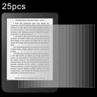 For Kobo Clara 2E 25pcs 9H 0.3mm Explosion-proof Tempered Glass Film - 1