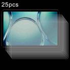 For Lenovo Erazer K30 Pad 12.6 25pcs 9H 0.3mm Explosion-proof Tempered Glass Film - 1