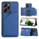 For Xiaomi Redmi Note 12 Pro Speed Skin Feel PU + TPU + PC Card Slots Phone Case(Royal Blue) - 1