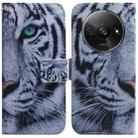 For Xiaomi Redmi A3 Coloured Drawing Flip Leather Phone Case(Tiger) - 1