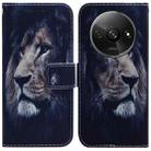 For Xiaomi Redmi A3 Coloured Drawing Flip Leather Phone Case(Lion) - 1