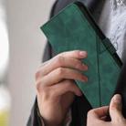 For Infinix Note 50s Crossbody 3D Embossed Flip Leather Phone Case(Dark Green) - 3