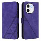 For Tecno Spark 30 5G / Pova 6 Neo 5G Crossbody 3D Embossed Flip Leather Phone Case(Purple) - 2