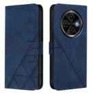 For Tecno Spark 30C 5G / Pop 9 5G Crossbody 3D Embossed Flip Leather Phone Case(Blue) - 2