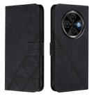 For Tecno Spark 30C 5G / Pop 9 5G Crossbody 3D Embossed Flip Leather Phone Case(Black) - 2