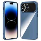 For iPhone 15 Pro Max Large Window Acrylic + TPU Phone Case(Sapphire) - 1