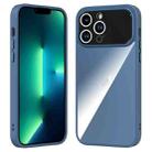 For iPhone 13 Pro Max Large Window Acrylic + TPU Phone Case(Sapphire) - 1