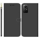 For Xiaomi Redmi Note 12S Imitated Mirror Surface Leather Phone Case(Black) - 1