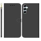For Samsung Galaxy M34 5G/F34 5G Imitated Mirror Surface Leather Phone Case(Black) - 1