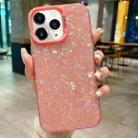For iPhone 11 Pro IMD Shell Texture TPU + Acrylic Phone Case(Pink) - 1