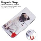 For Samsung Galaxy M34 5G/F34 5G Coloured Drawing Flip Leather Phone Case(Pug) - 5