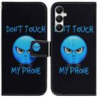 For Samsung Galaxy A05s Coloured Drawing Flip Leather Phone Case(Anger) - 1