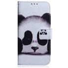For Samsung Galaxy M55 Coloured Drawing Flip Leather Phone Case(Panda) - 2