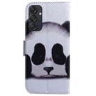 For Samsung Galaxy M55 Coloured Drawing Flip Leather Phone Case(Panda) - 3
