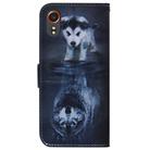 For Samsung Galaxy Xcover7 Coloured Drawing Flip Leather Phone Case(Wolf and Dog) - 3