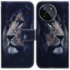 For Realme 11 4G Global Coloured Drawing Flip Leather Phone Case(Lion) - 1