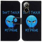 For Realme C67 4G Global Coloured Drawing Flip Leather Phone Case(Anger) - 1