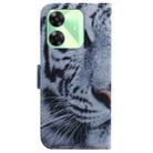 For Realme C61 / C63 / Note 60 Coloured Drawing Flip Leather Phone Case(Tiger) - 3