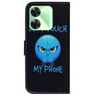 For Realme C61 / C63 / Note 60 Coloured Drawing Flip Leather Phone Case(Anger) - 3